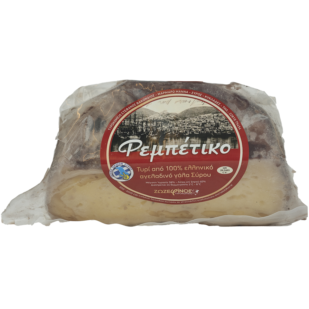 Rempetiko with 100% Greek cow’s milk Syrou Cheese